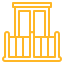 Icône garde-corps