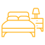 Icône chambre