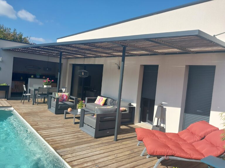Fabrication pergola artisanale sur mesure à Changé